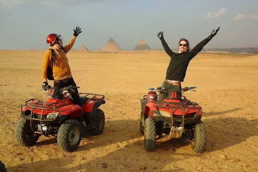 Quad Bike trip at Giza Pyramids