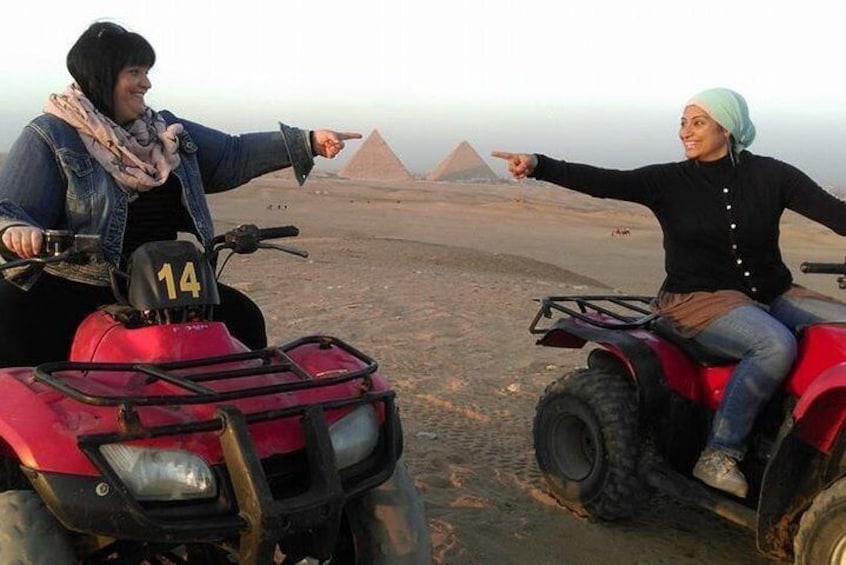 Quad Bike trip at Giza Pyramids