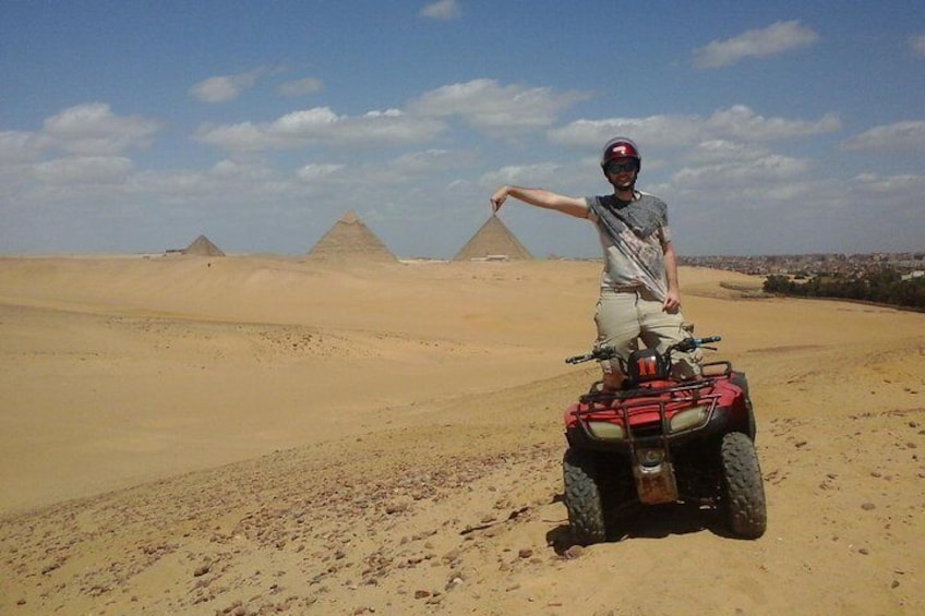 Quad Bike trip at Giza Pyramids
