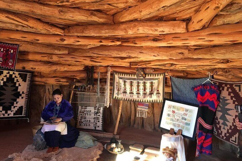 Susie Yazzie Hogan, navajo ladies who do rug weaving demonstration and much more.