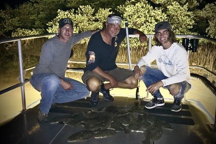 Flounder, Gigging and Bowfishing Night Charter