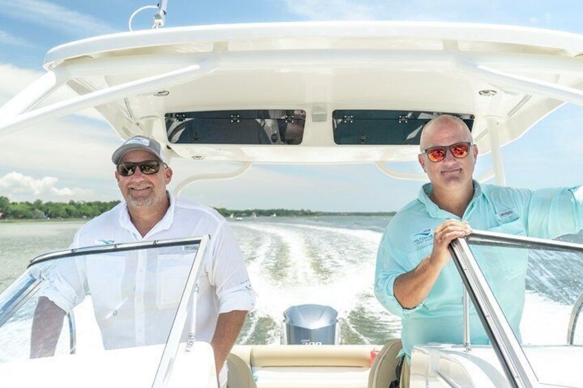 Meet your captains - David and Neil