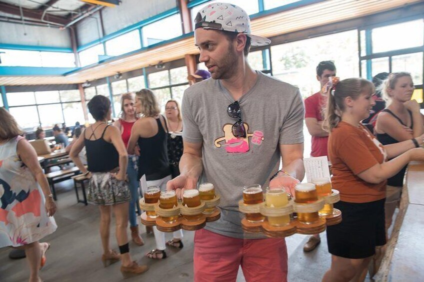 The Brew Bus: Austin Brewery Tour with Live Band