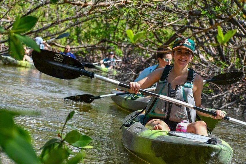 Follow your biologist guide into the backwaters to learn all about this unique ecosystem