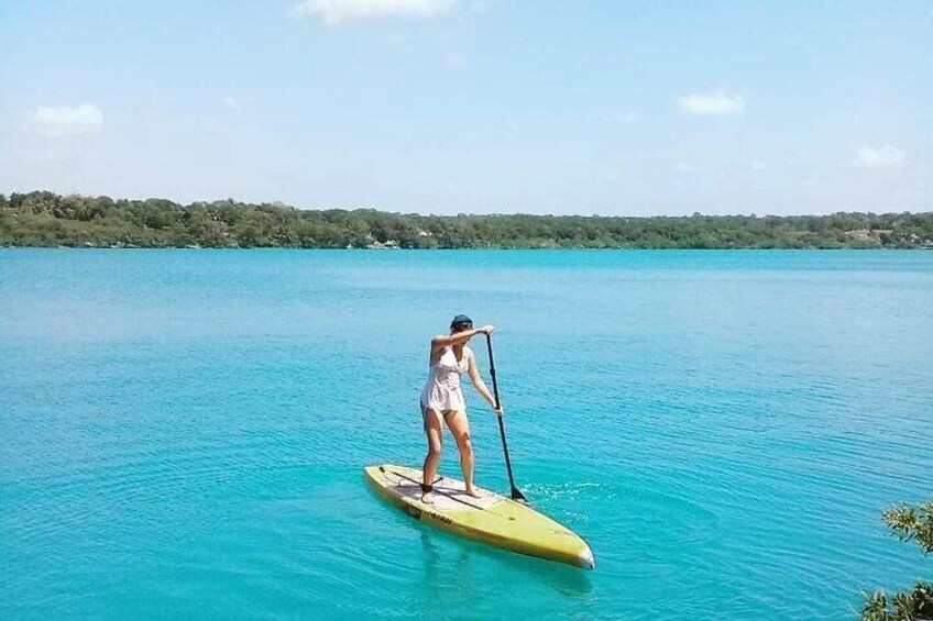 Kayak Adventure in Bacalar Sujuy - Ha + Cenote Azul