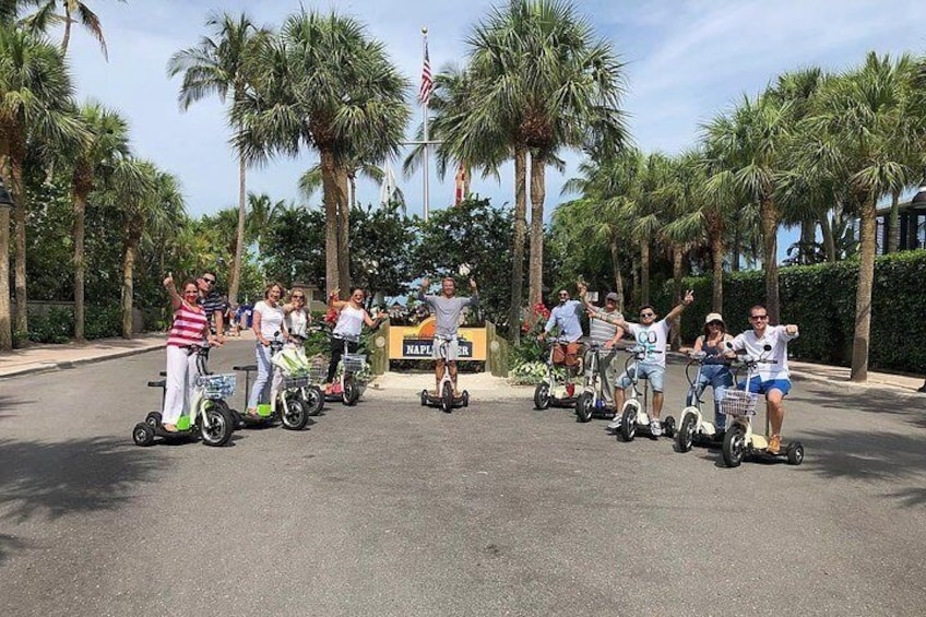 Naples Guided Electric Trike Tour