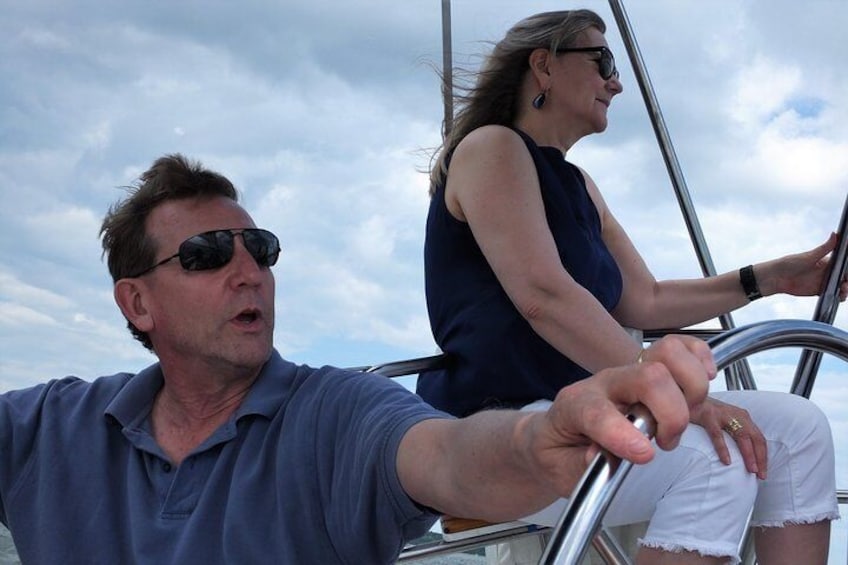 Take the wheel or sit in the catbird seat.