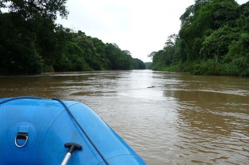 Safari float on Peñas Blancas