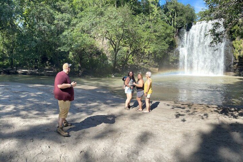 Sloths in their natural habitat & Blue river waterfall