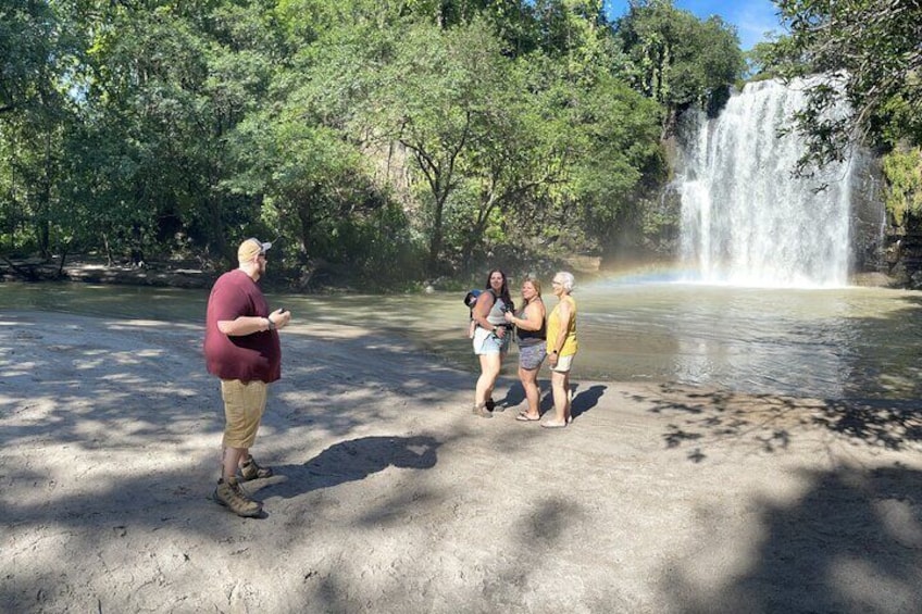 Sloths in their natural habitat & Blue river waterfall