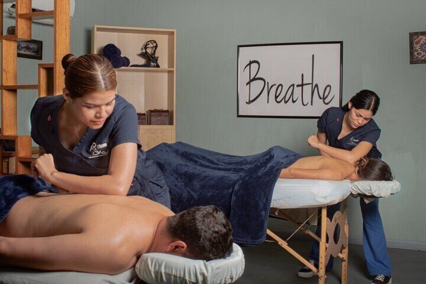 TripAdvisor's #1 Rank Massage Team for Couples and Groups to 8. 
