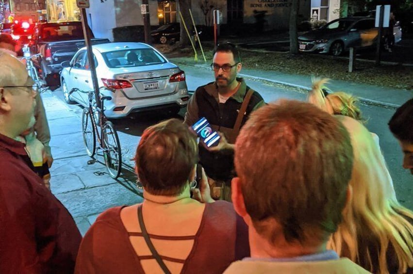 A quick teach and train on paranormal gadgets