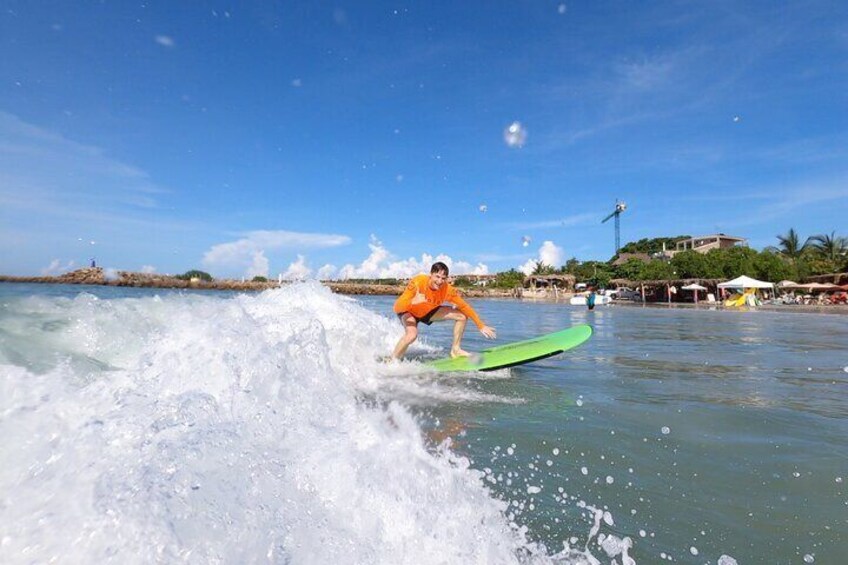 Surf lessons in Puerto Vallarta and Banderas Bay