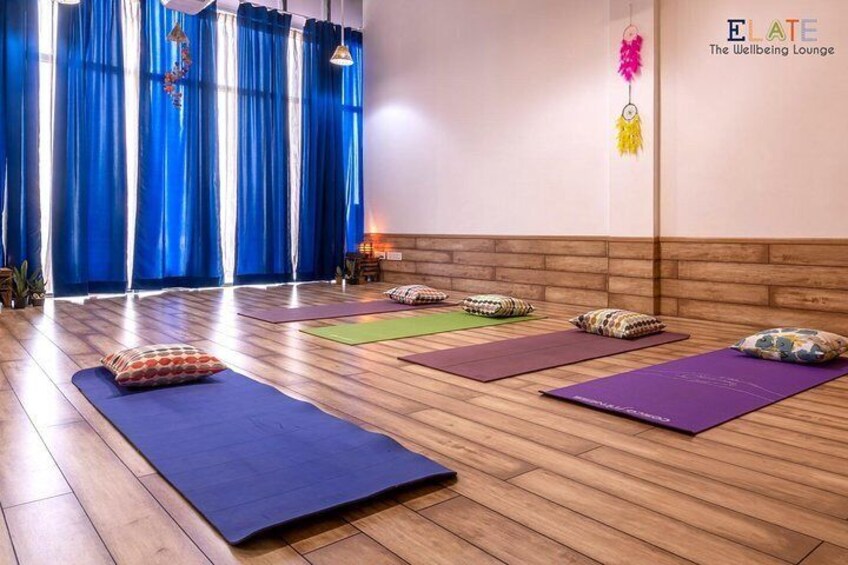 Hall for yoga and meditation