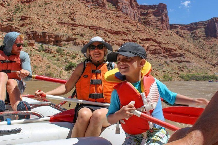 Moab Rafting Afternoon Half-Day Trip