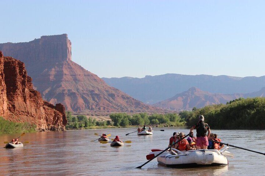 Moab Rafting Morning Half-Day Trip