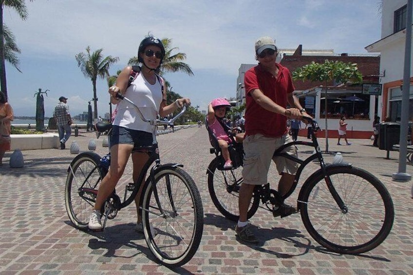 Enjoy a bike ride through Malecon