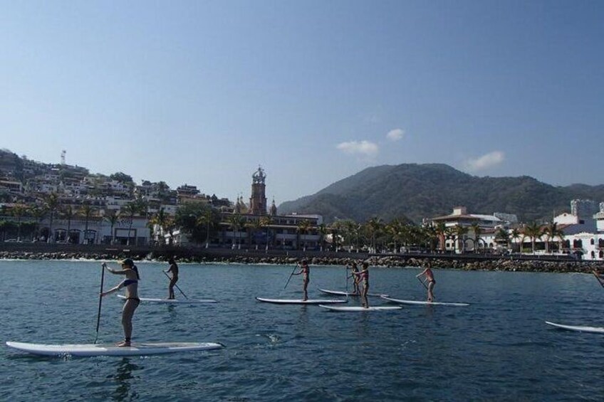 Stand-Up Paddle Board Lesson in Puerto Vallarta