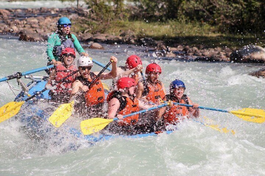 Sunwapta River is Jasper's only class III whitewater!