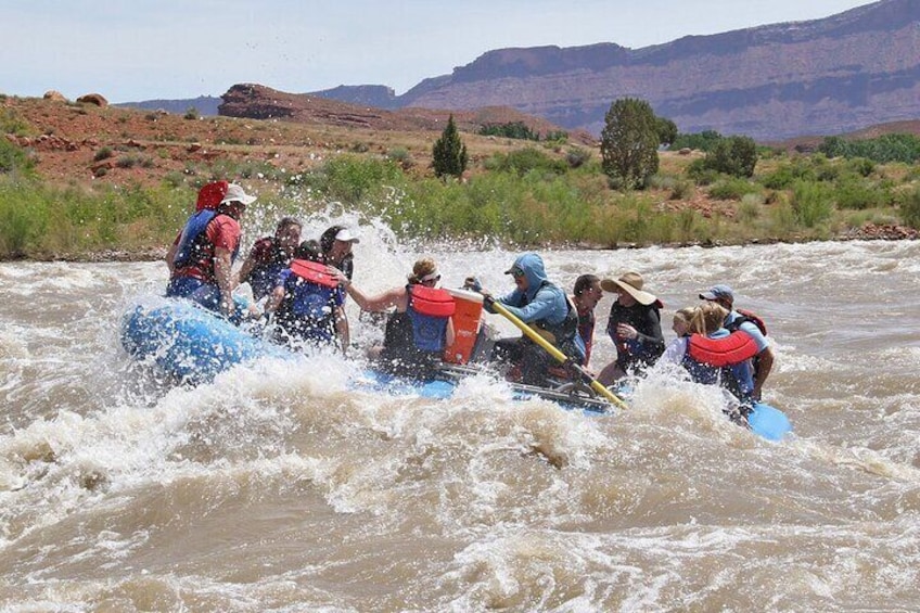Colorado River Rafting: Half-Day Morning at Fisher Towers