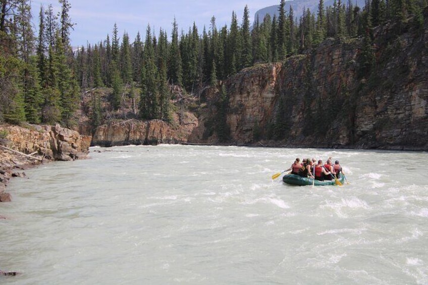 Athabasca Falls Run