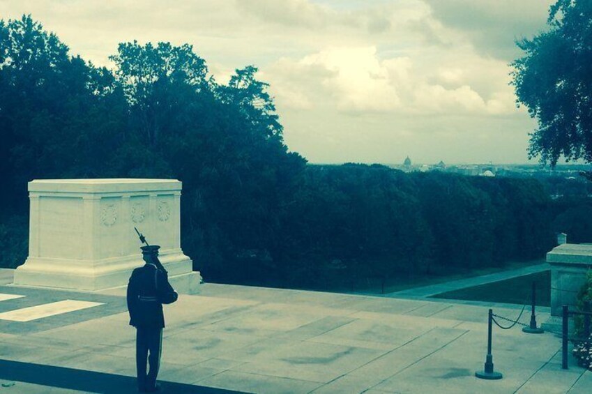 Sentinal Guard at the Tomb of the Unknowns