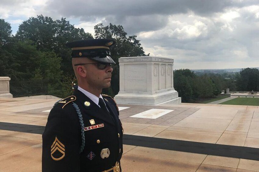 Sergeant of the Guard at the Tomb of the Unknowns