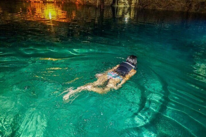 Adrenaline experience from Cancun Atvs Ziplines and a Mayan Cenote