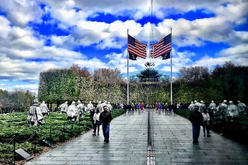 Korean War Memorial.