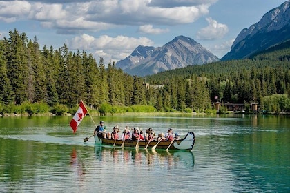 Banff National Park Big Canoe Tour