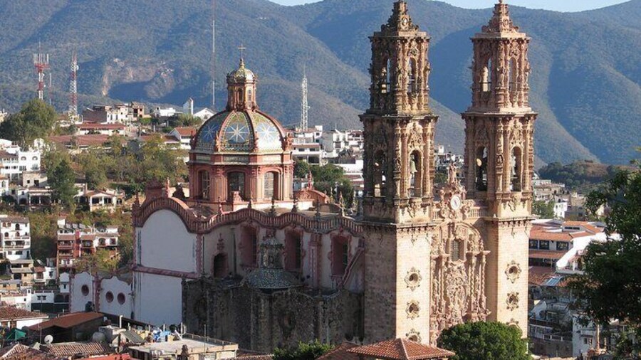 Santa Prisca Church in Taxco City
