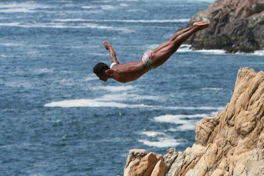 High Cliff Diver of La Quebrada