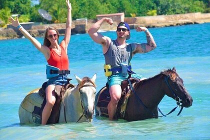 Guided 45-minute Negril Horseback Ride and Swim