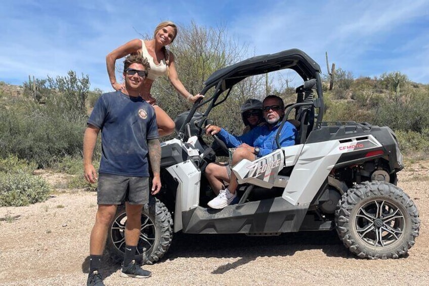 UTV Sand Buggy Tour Scottsdale - 2 Person Vehicle in Sonoran Desert