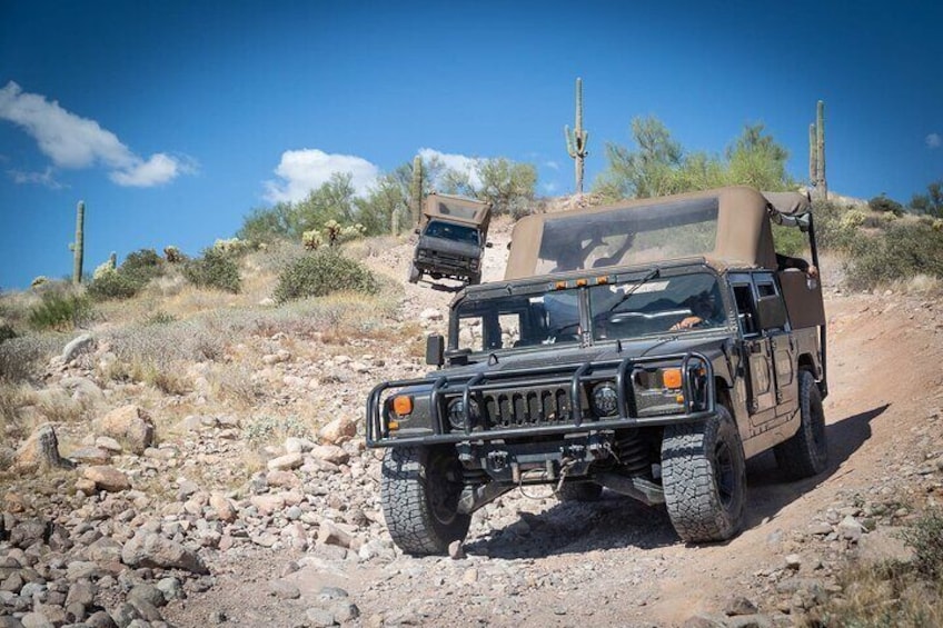 Scottsdale & Phoenix Desert H1 Hummer Tour 