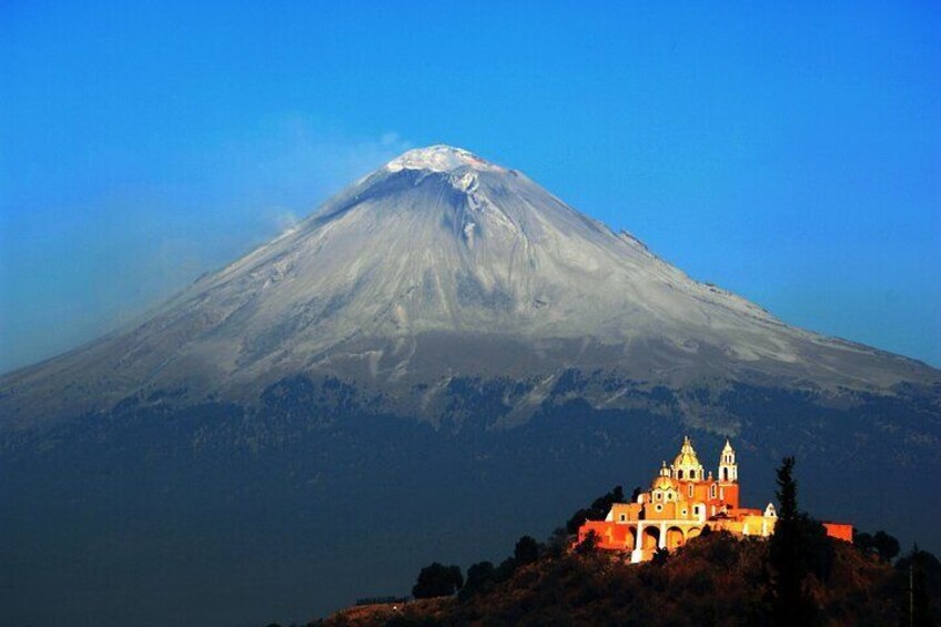 Cholula Volcano.