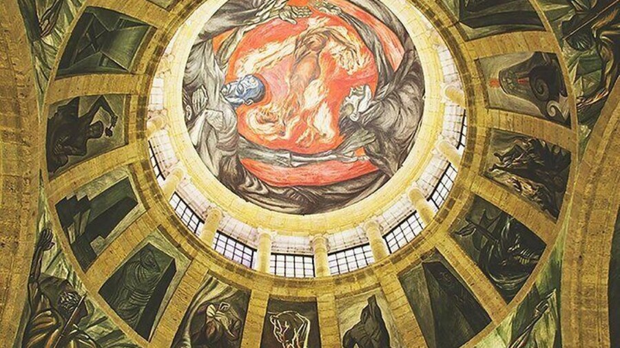 Orozco's The Man of Fire