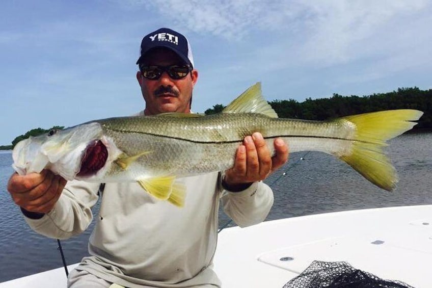 Orlando Inshore Snook Fishing Trip