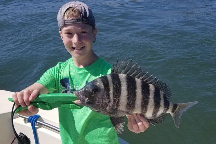 Sheepshead Fishing in Ft Lauderdale