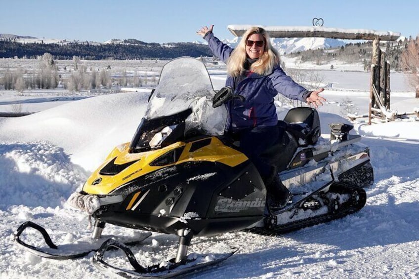 Heart Six Snowmobiling in Jackson Hole