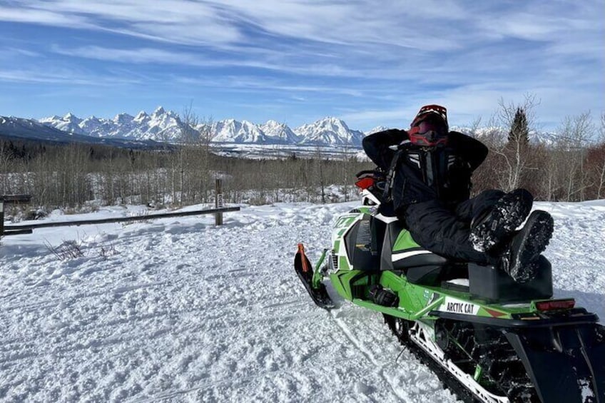 Heart Six Snowmobiling in Jackson Hole