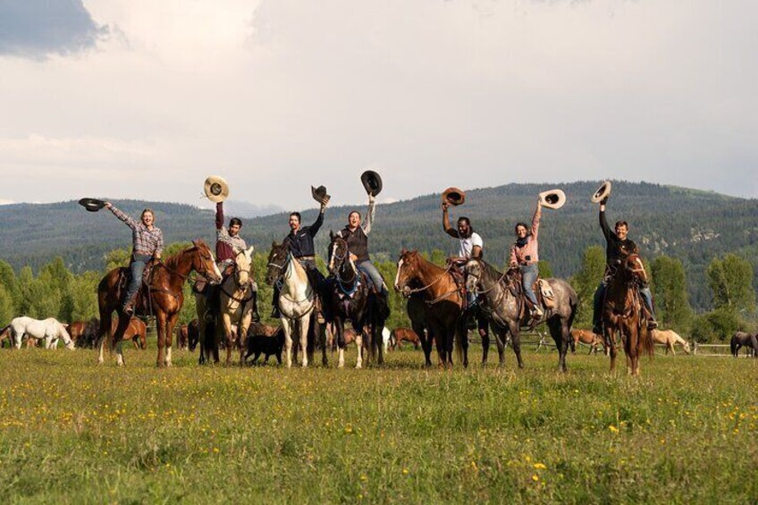 Jackson Hole Horseback Riding in the Bridger-Teton National Forest