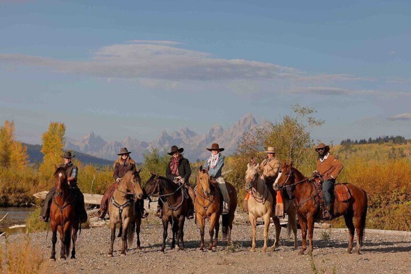 Jackson Hole Horseback Riding in the Bridger-Teton National Forest