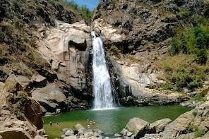 Live The Real Mexico Swimming In La Reforma Waterfall And Releasing Baby Se...