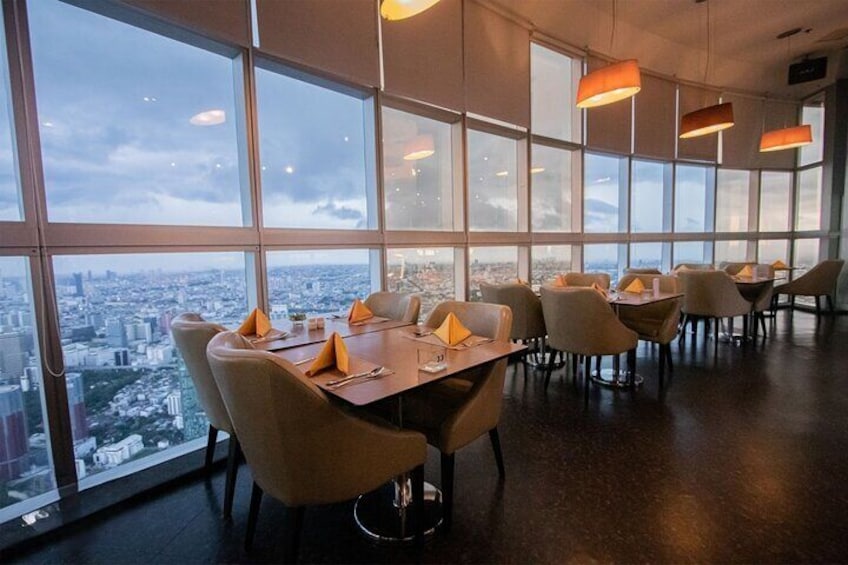 Baiyoke Sky Observation Deck With Dinner or Lunch & Thai Massage