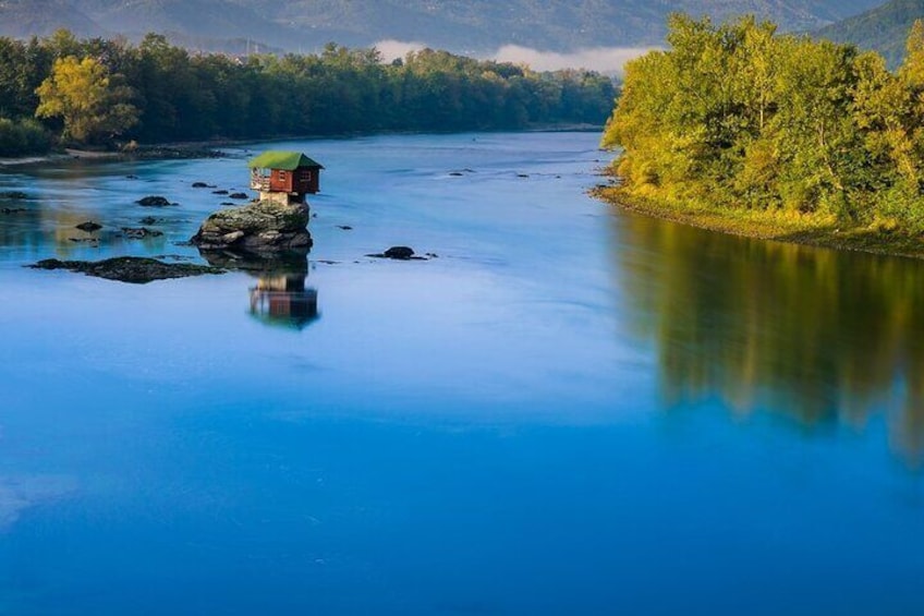 Sargan eight Railway,Wooden Town&House on the Drina river day trip from Belgrade