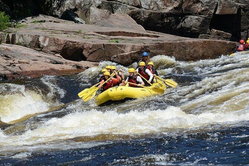 Half-Day White Water Rafting on the Rouge River