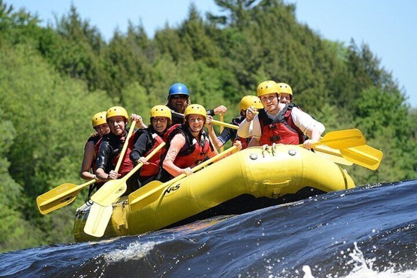 Half-Day White Water Rafting on the Rouge River