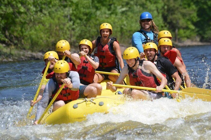 Half-Day White Water Rafting on the Rouge River