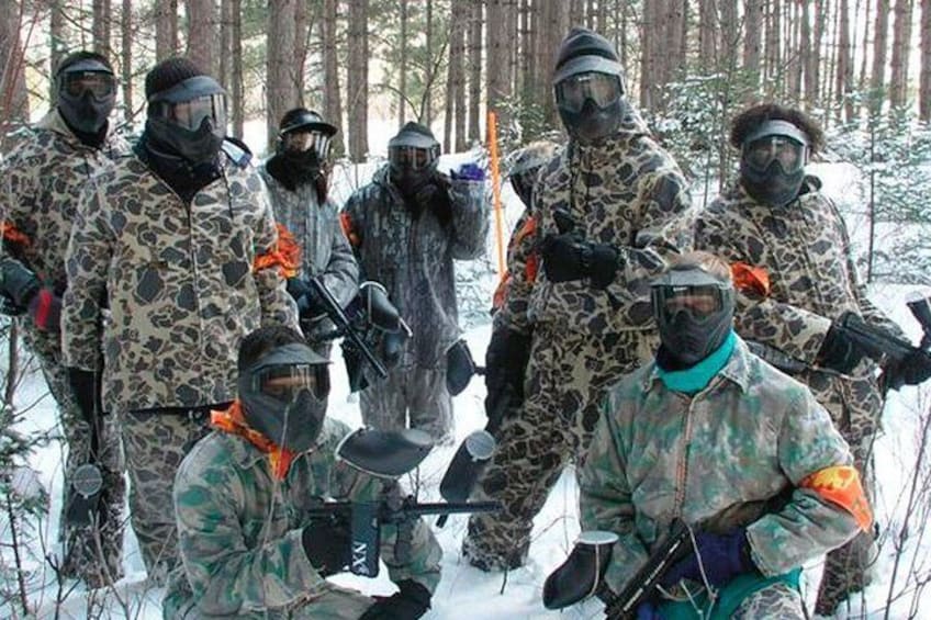 Paint Ball Winter